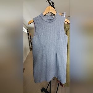 Modern Vintage Knit Structured Sheath Dress (M)